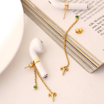 Aries Airpods earrings